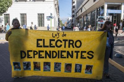 Madres de ni�os electrodependientes piden paneles solares