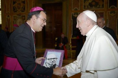 Mestre con Francisco: �Fue un momento muy hermoso, muy de fe, espiritual y profundo�