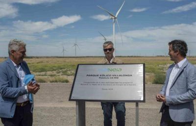 Inauguran un parque e�lico que dar� energ�a a 79.000 hogares