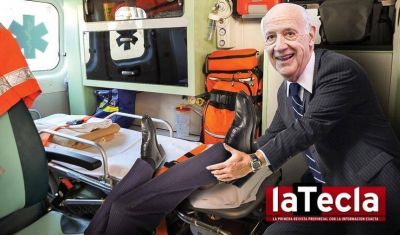 Arranca la ambulancia de Lavagna