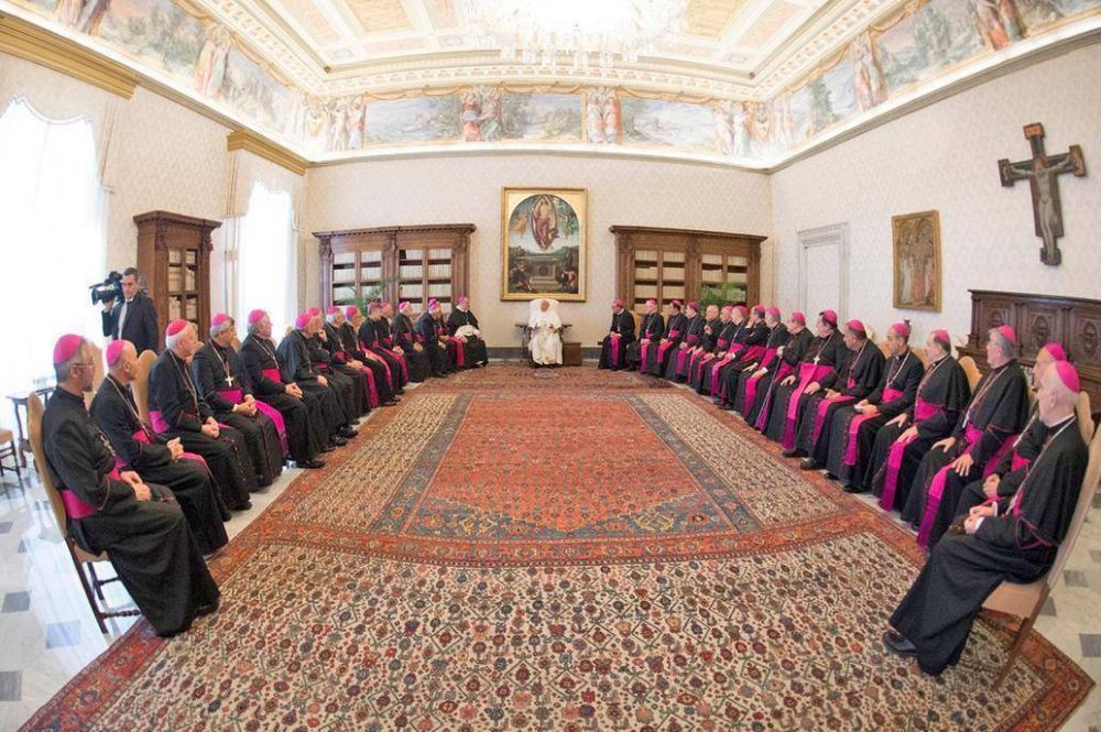 Con una misa por la patria, comenzó otra visita de obispos argentinos al Papa