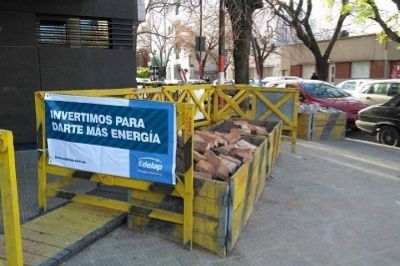 Cortes de energ�a previstos para este lunes, por obras en Bavio