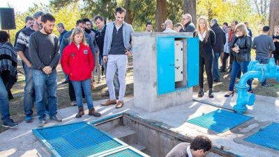 Despu�s de 40 a�os el Parque Industrial cuenta con cloacas y agua potable