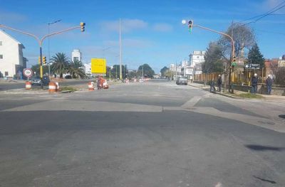 Arroyo del Barco: liberan el tr�nsito en Avenida de los Trabajadores