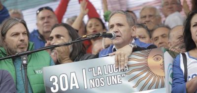Bullrich denunci� penalmente a Palazzo, Yasky, Plaini y los Moyano por la huelga nacional del #30A