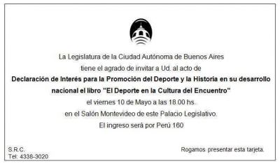 El Padre Pepe y Lupo ser�n distinguidos en la Legislatura porte�a