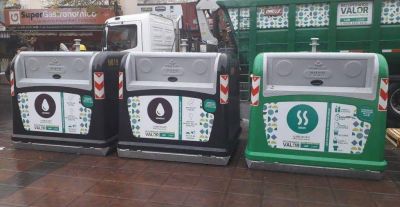 Nuevos contenedores de basura en el centro de C�rdoba