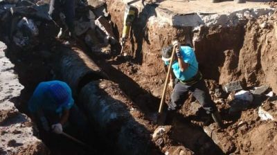 Seis barrios se quedaron sin agua por una nueva rotura del acueducto