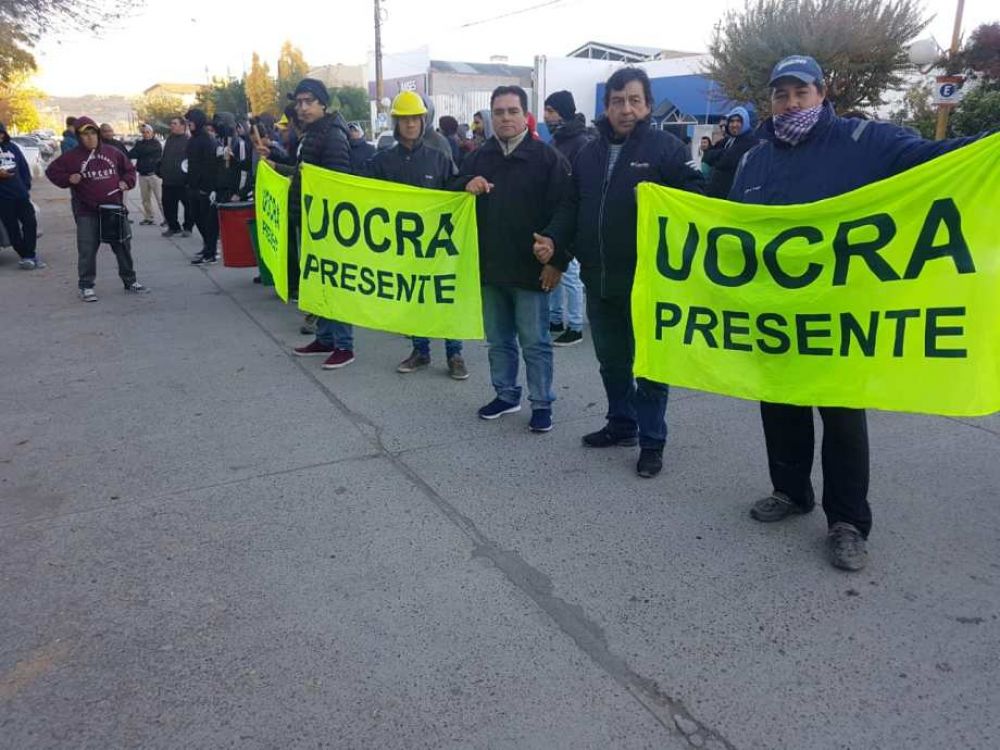 Tras la protesta, obreros de UOCRA en Regina lograron algunos compromisos