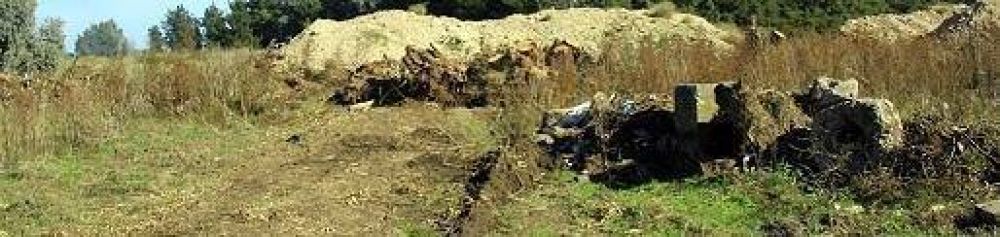Una cava clausurada por Minera es nuevamente usada para extraer tierra y tosca y la rellenan con basura