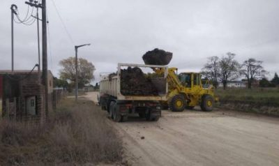 Bacheo y entoscado en las delegaciones vecinas