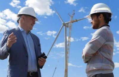 Comenzaron a generar energ�a 8 de las 14 torres instaladas en Coronel Rosales