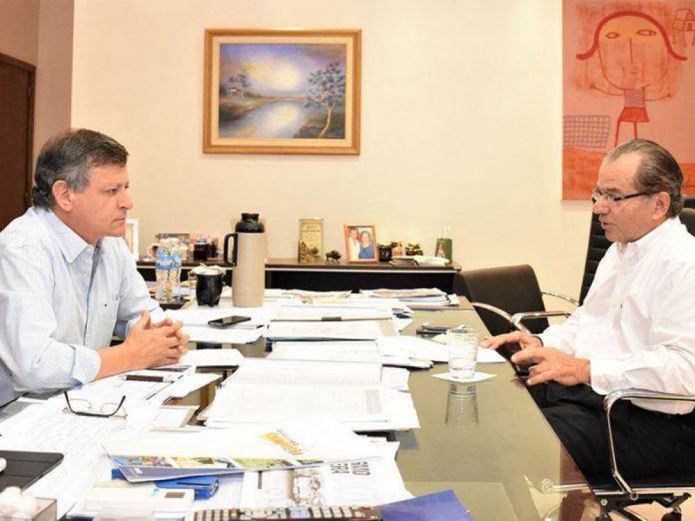 La Provincia transfiri� recursos para la ejecuci�n de obras h�dricas en S�enz Pe�a