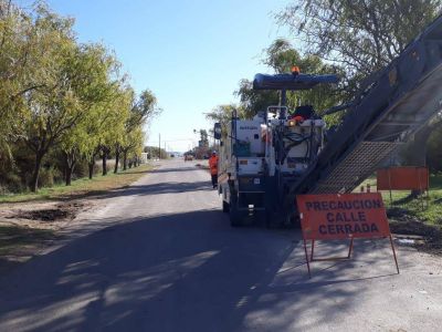 �Las obras mejorar�n la transitabilidad y brindar�n mayor seguridad vial�, dijo el intendente Castelli