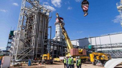 Pampa Energ�a puso en marcha la ampliaci�n de una central termoel�ctrica