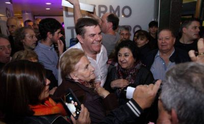 Montenegro inaugur� un local en Mar del Plata con apoyo de Macri y Vidal