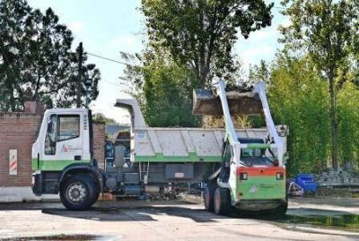 San Fernando comenz� las tareas de limpieza del terreno recuperado que ampliar� la costa