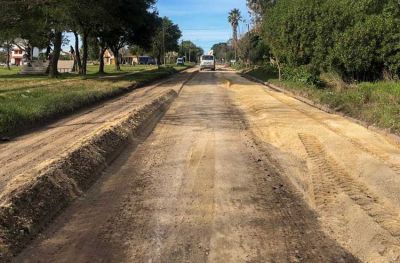 San Patricio: el municipio repar� la calle donde no pod�a ingresar el 221