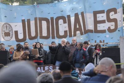 Judiciales profundizan medidas para pedir la emergencia en el sector