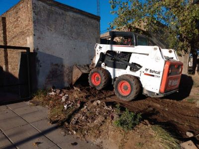 Personal de Obras P�blicas limpi� el 