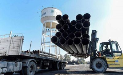 Por el clima, se retras� la obra del Gasoducto pero aseguran que estar� listo para agosto