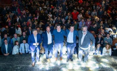 Montenegro habl� ante cientos de voluntarios: 