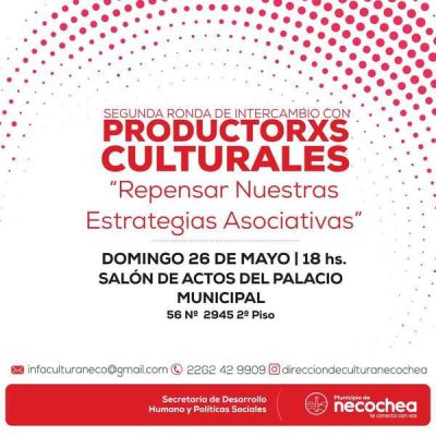 Se viene el segundo encuentro de productores culturales