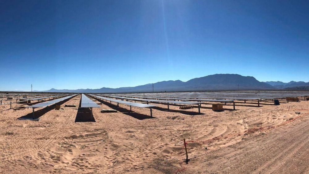 El mes prximo estar terminado el parque solar que se construye en Cafayate