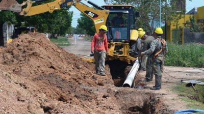 Más de $ 625 millones en obras de agua y cloacas para el sur santafesino