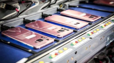 Se desplom� la producci�n de smartphones en Tierra del Fuego
