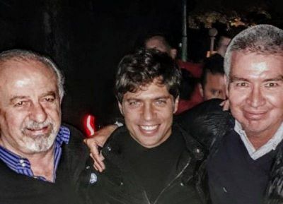 El presidente del PJ local particip� del primer acto de Alberto Fern�ndez y Cristina Kirchner en Merlo