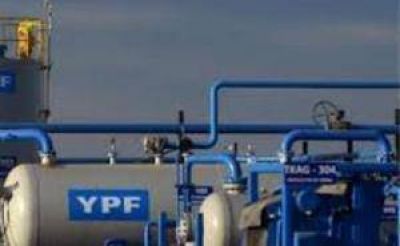 La producci�n de gas de YPF cay� 20,6%