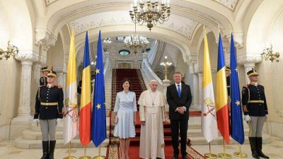 Papa Francisco. Encuentro con autoridades y sociedad civil