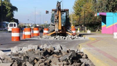 Cortes parciales y totales en el inicio de las obras de puesta en valor del Camino Centenario