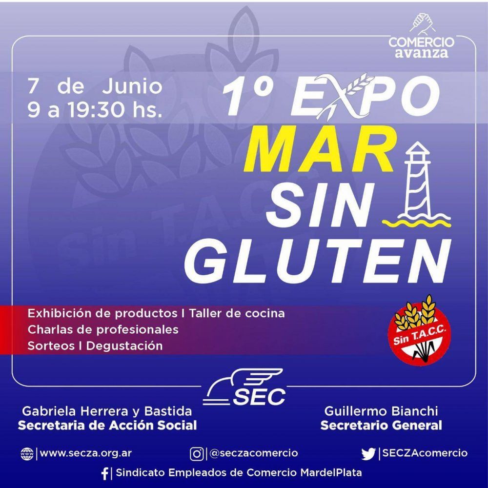 Se realizar la 1 Expo Mar Sin Gluten