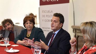 Massa anuncia esta semana su decisi�n y Macri trata de retenerlo ofreciendo la boleta de Vidal