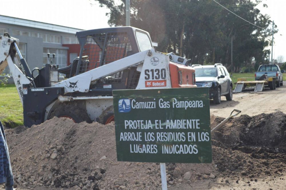 Una donaci�n hace posible la conexi�n de gas del jard�n Pichi Huinca