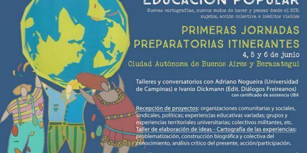 FEDUN invita a las primeras jornadas del Foro Social de la Educacin Popular