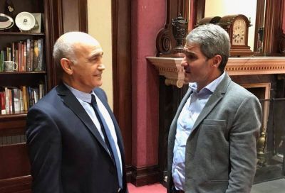 Gonzalo Diez le llev� al vicegobernador Salvador un proyecto para reconstruir el Casino