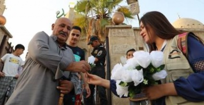 La fiesta del final del Ramad�n es ocasi�n de convivencia entre cristianos y musulmanes