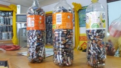 En Posadas se recopilaron m�s de 3.000 kilos de pilas y bater�as usadas este a�o