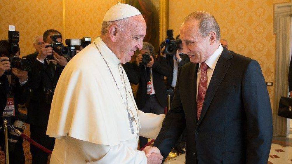 El Papa Francisco recibir en audiencia al Presidente ruso Putin