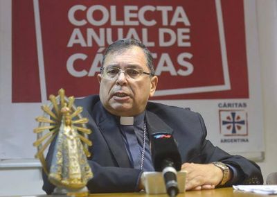 �Para muchos, la cena pas� a ser un recuerdo� denunci� el titular de C�ritas Argentina
