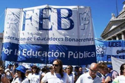 Los docentes bonaerenses reclaman la devoluci�n de los descuentos por los d�as de paro