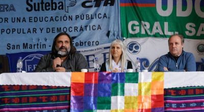 Vidal rompi� el acuerdo con los docentes y le descont� el d�a de paro