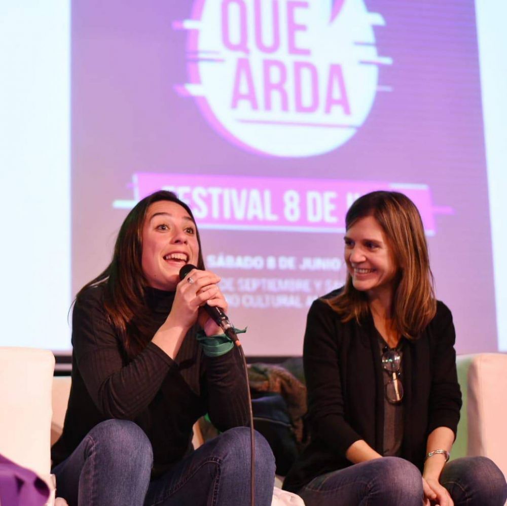 Gran festival feminista con la participaci�n de Fernanda Raverta