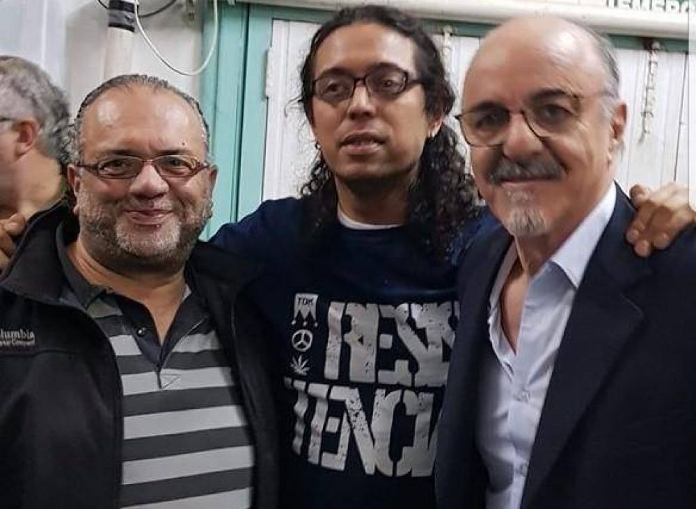 Roberto Gmez con Carlos Tomada en Capital