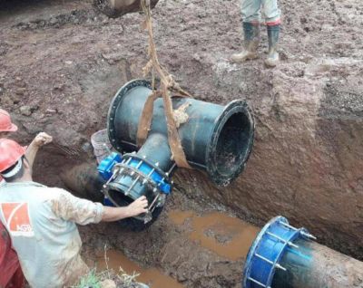Trabajan en el acueducto de zona sur y recomiendan cuidar el agua