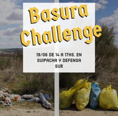 Uader se suma al #Basurachallenge