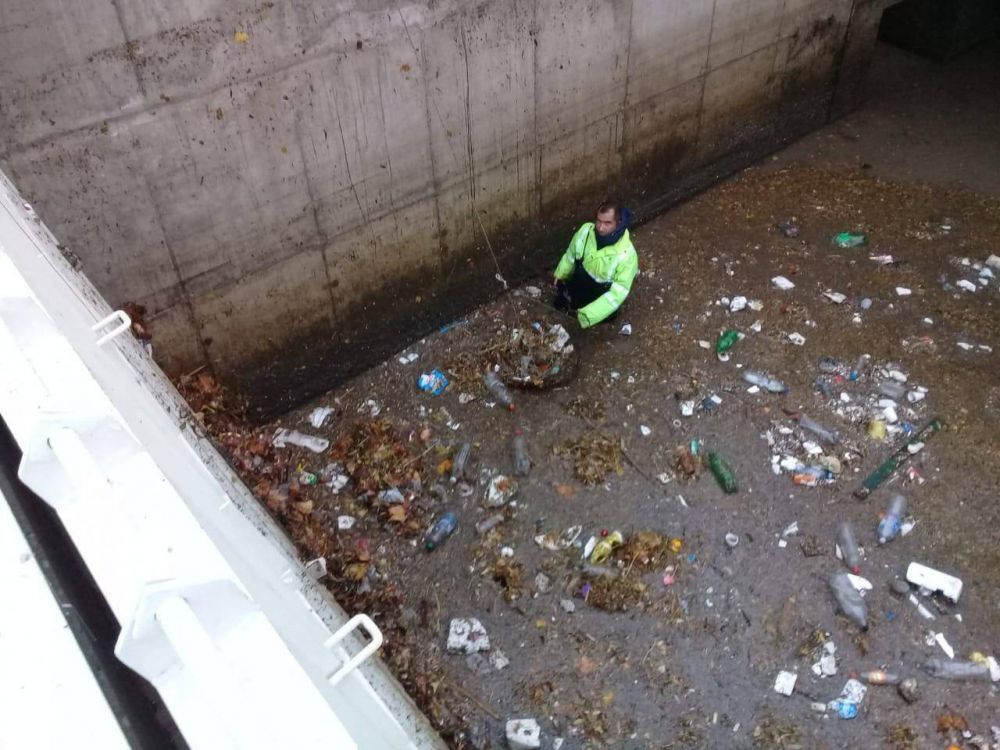 Tras las lluvias, OSSE supervis el Desage Pluvial Arroyo del Barco